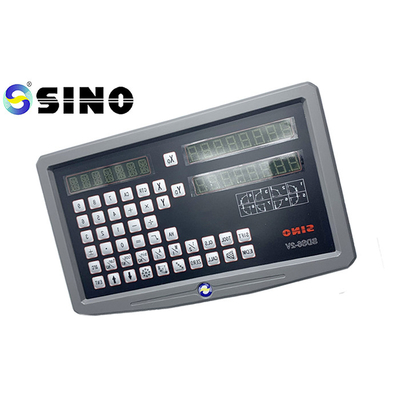 Tampilan Pembacaan Digital SINO SDS6-2V DRO Kit KA300 Linear Optical Encoder