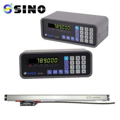 SDS3-1 Single Axis Dro SINO Sistem Pembacaan Digital KA300 Grating Glass Llinear Scale Encoder