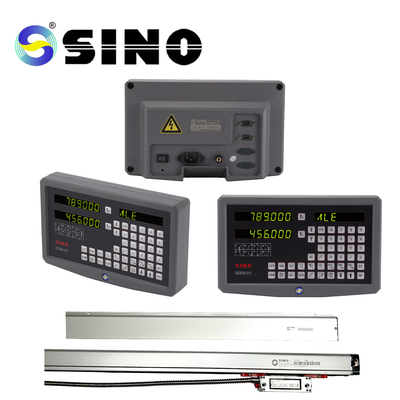 Sistem Pembacaan Digital Dro SINO 2 Axis SDS6-2V Glass Linear Scales Encoder