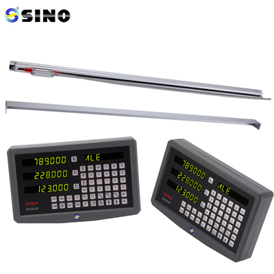 2/3 Axis Digital Reading Linear Scale SINO SDS6-3V KA600-1300mm DRO Tampilan 5um
