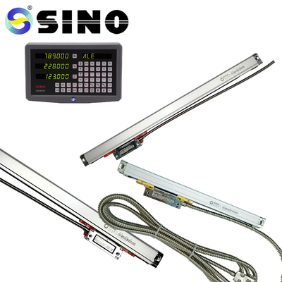 Slim Aluminium Linear Scale With EIA-422 Output Untuk Lathe Boring Milling Machine