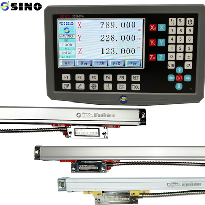 SINO SDS2-3VA 3 Axis Digital Reading Meter Dengan KA300 Glass Linear Ruler TTL RS422 Signal