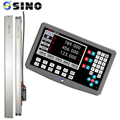 Akurat 3 sumbu Digital Membaca Skala Linear Encoder Sino SDS6-3VA Lathe Milling DRO Set