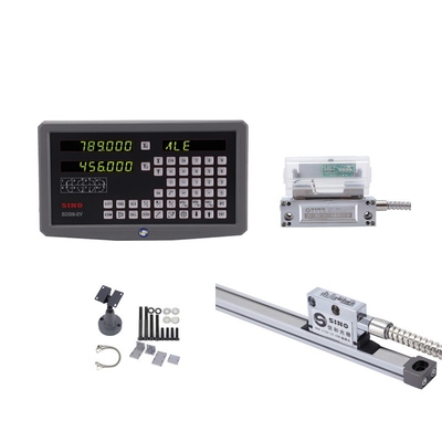 SDS6-2V Digital Reading Display And Linear Grating Ruler Khusus Dirancang Untuk Teknologi Penggilingan/Pengolahan Mesin