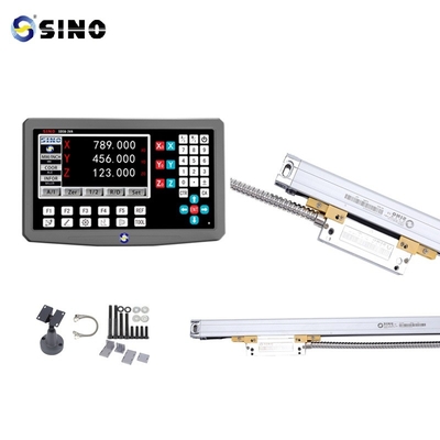 Operasi Pengolahan Logam Tiga-Axis SINO SDS6-3VA Digital Reading Display Digunakan