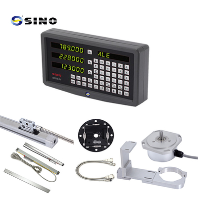 Tampilan Digital SDS6-3VA Dengan Set Meteran Penggaris Encoder Linier Dengan Kemampuan Komunikasi Serial RS-232