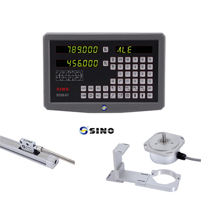 SDS6-2V SINO Dro 2 Axis CE Dengan Skala Linear SINO Digital Reading System untuk mesin bubut