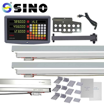 Mesin Boring ISO9001 50Hz-60Hz DRO 3 Sumbu Dengan 7 Digit LED Hijau