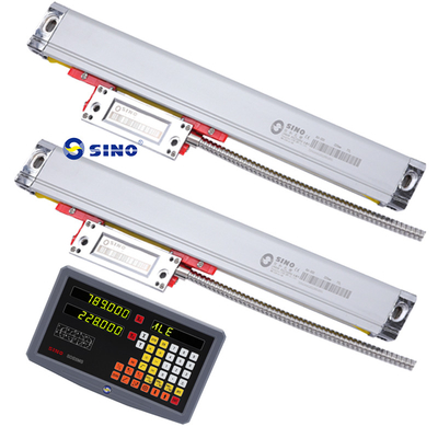 Multi Fungsi SINO 2 Axis DRO, Sistem Pengukuran DRO Panjang 7-102cm