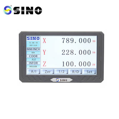 60Hz SINO 3 Axis LCD Kit Pembacaan Digital SDS200S Linear Optical Encoder