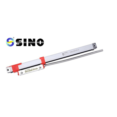 200mm Kaca Skala Linear Encoder Untuk Mesin Bubut Membosankan TTL Mengukur Sistem Pembacaan Digital