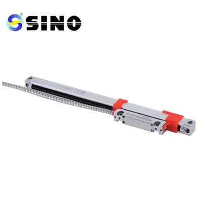 200mm Kaca Skala Linear Encoder Untuk Mesin Bubut Membosankan TTL Mengukur Sistem Pembacaan Digital