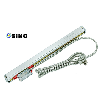 Mesin penggilingan Skala linier dengan konstruksi aluminium Micro Grating Ruler untuk ukuran struktur yang lebih kecil