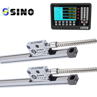 SINO KA800MC Set Encoder Linear Magnetik dengan Digital Readout untuk Mesin Penggilingan Resolusi 5µm 24V
