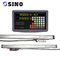 SINO 2 Axis Digita Readout Test Instrument System SDS 2MS DRO Kit Glass Linear Scale For Milling Lathe TTL