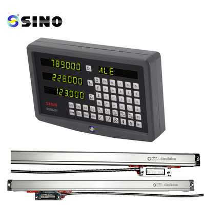 Besi AC100V - 240V 3 Axis Sistem Pembacaan Digital DRO Mesin Penggilingan Digital Display Meter