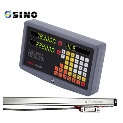 SINO SDS2MS 2 Axis Digital Reading Dengan LED Screen Untuk Lathe, Multifungsi DRO Sistem Pengukuran