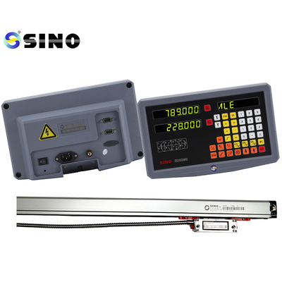 SINO 2 Axes Digital Readout System SDS2MS DRO Multifungsi Dengan Skala Linear Kaca Untuk Mesin Lathe