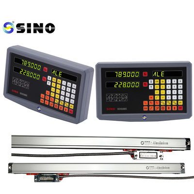 SINO SDS2MS Digital Reading 2 Axes Optical With Angle Linear Encoder Length 7-102cm Untuk mesin penggilingan