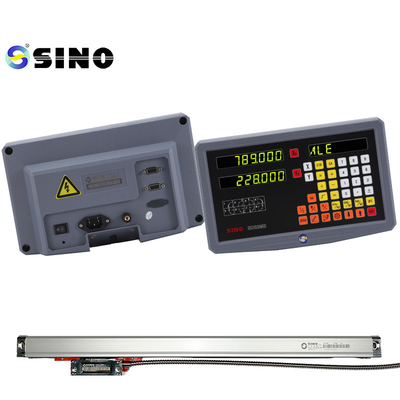 SINO SDS2MS Digital Reading 2 Axes Optical With Angle Linear Encoder Length 7-102cm Untuk mesin penggilingan