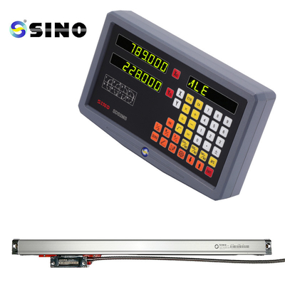 SINO SDS2MS Digital Reading 2 Axes Optical With Angle Linear Encoder Length 7-102cm Untuk mesin penggilingan