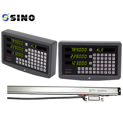 SINO DRO SDS6-3V Linear Encoder Glass Scale Ruler Dengan 3 Axis Digital Readout