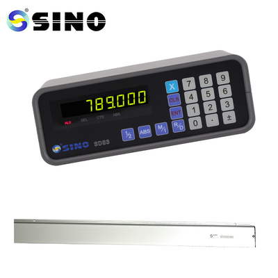 SDS3-1 Single Axis Dro SINO Sistem Pembacaan Digital KA300 Grating Glass Llinear Scale Encoder