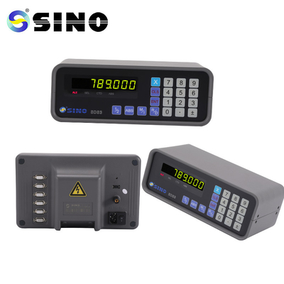 SINO SDS6-2V Kit DRO Skala Magnetik Mesin Penggilingan Encoder Optik Linier Kaca 3 Sumbu