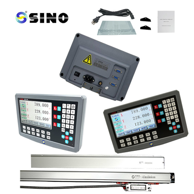 SDS2-3VA DRO 3 Axis Digital Reading Meter LCD Profesional Untuk Mesin Penggilingan Kecil