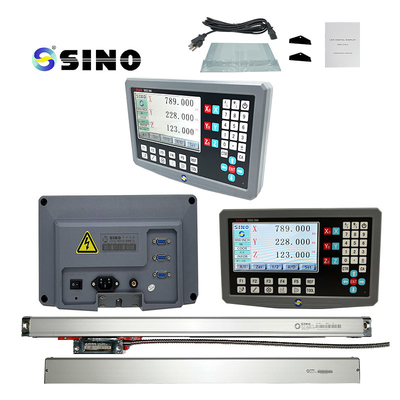 0.5um Resolusi DRO 3 Axis Digital Reading Meter SDS2-3VA Sinyal RS422