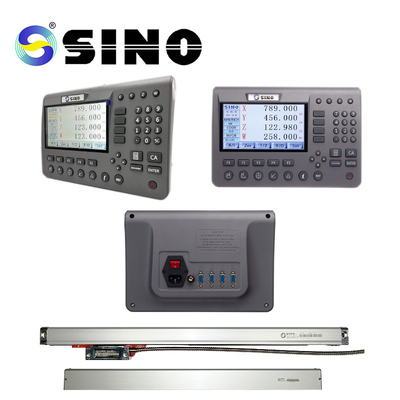 Untuk Mesin PenggilinganDua sumbu DRO SDS 200 Kit Metal LCD Full Touch Screen Memiliki Resolusi 0,005mm