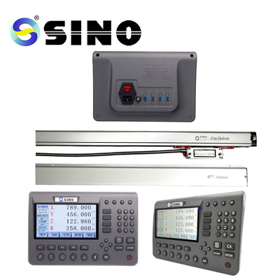 SINO 4 Axis SINO Digital Readout System SDS200 DRO Metal LCD With Linear Encoder Kit Untuk Mesin Penggilingan