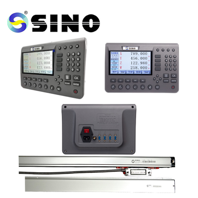 Untuk Mesin PenggilinganDua sumbu DRO SDS 200 Kit Metal LCD Full Touch Screen Memiliki Resolusi 0,005mm