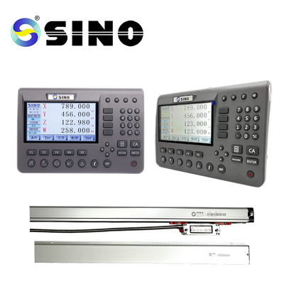 SDS200 2 Axis DRO Digital Reading Machine With Multi Language Linear Encoder Untuk Mesin Penggilingan