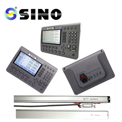 SINO SDS200 Penggilingan DRO Kit Dengan Digital Meter Meter Meter Set Untuk CNC Lathe Grinder Dan EDM