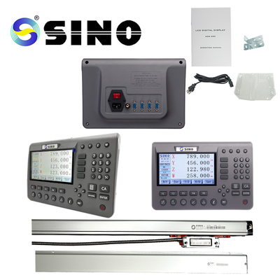 SDS200 2 Axis DRO Digital Reading Machine With Multi Language Linear Encoder Untuk Mesin Penggilingan