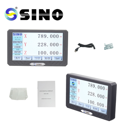 Kit Membaca Digital Untuk Mesin Penggilingan SINO 200S DRO Optical Sensor Linear Scale System