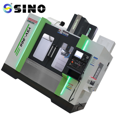 Mesin Penggilingan Logam DRO CNC SINO 3 Axis CNC System Tipe YSV 966