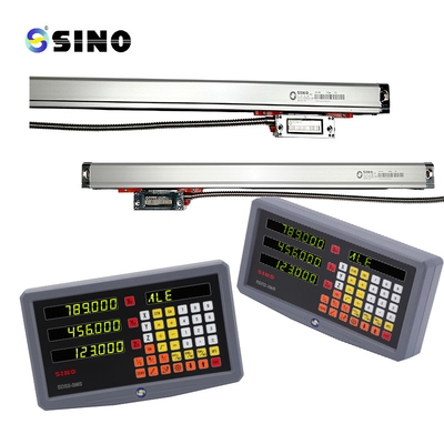 RS422 SINO Digital Readout Lathe Spark Milling Digital Display Warna abu-abu