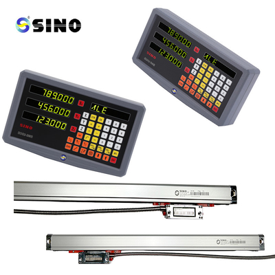 Three Axis Milling SINO Digital Readout System DRO Dengan Glass Linear Ruler