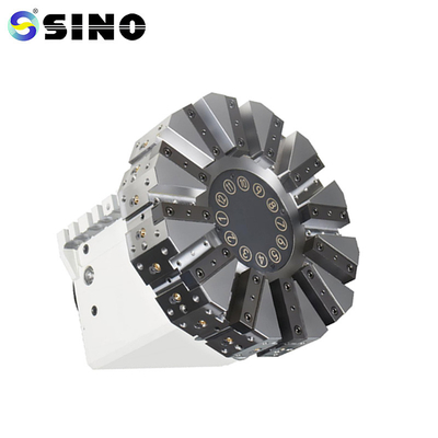 SINO Turning Tools ST80 ST100 Indexing Servo Turret 80mm Untuk Mesin Pengeboran CNC
