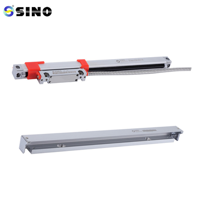 Aluminium Mini Glass Skala Linear CNC Skala Encoder Linear Untuk Digital 5um 1um 0.5um
