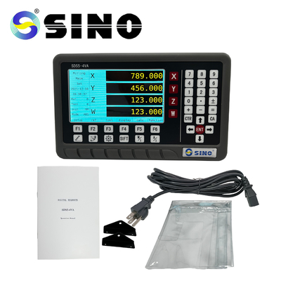 Metal Sino SDS5-4VA Digital Display Meter Dengan Pembacaan Umum Layar LCD Empat Sumbu