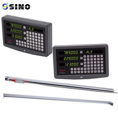 SINO KA600-1700mm 5um DRO Skala Linear Optical Encoder 3 Axis Sistem Membaca Digital