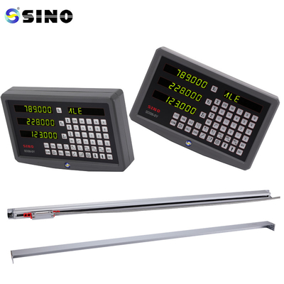 SINO KA600-1300mm dengan SDS6-3V 2/3 Axis 5um Digital Reading Linear Scale Untuk Mesin Lathe Grinding