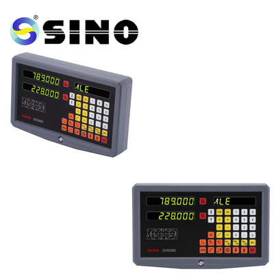 Pembacaan digital Sino Sds 2ms 2 Axis Skala Magnetic Dro Kit Untuk Mesin Fring