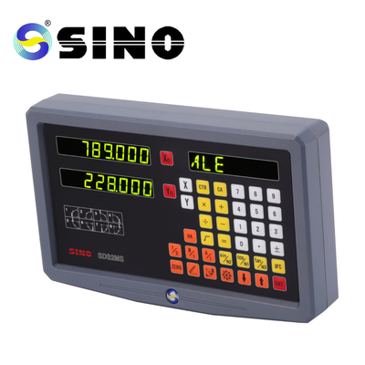Pembacaan digital Sino Sds 2ms 2 Axis Skala Magnetic Dro Kit Untuk Mesin Fring