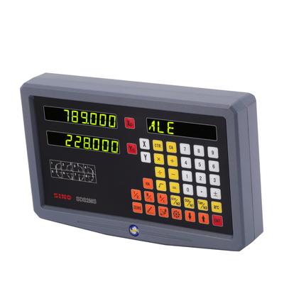 Pembacaan digital Sino Sds 2ms 2 Axis Skala Magnetic Dro Kit Untuk Mesin Fring