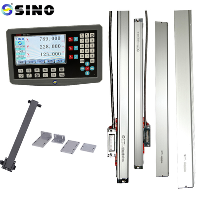 SINO 3 Axis DRO Digital Reading TTL Input Signal Untuk Mesin Milling Lathe