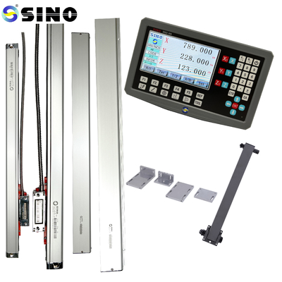 SINO 3 Axis DRO Digital Reading TTL Input Signal Untuk Mesin Milling Lathe